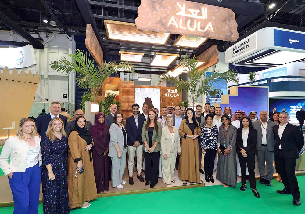 Collaboration with AlUla showcasing at Dubai ATM.